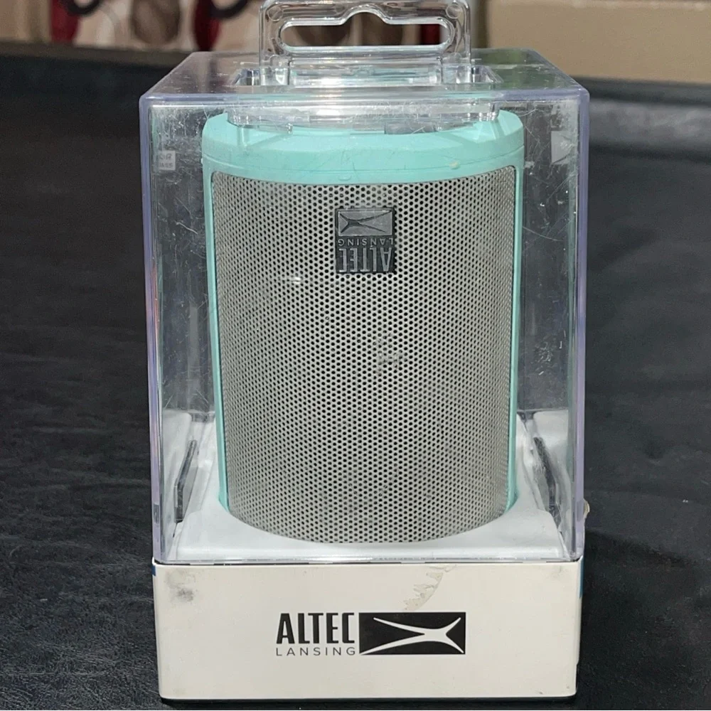Altec Lansing turquoise Bluetooth Speaker